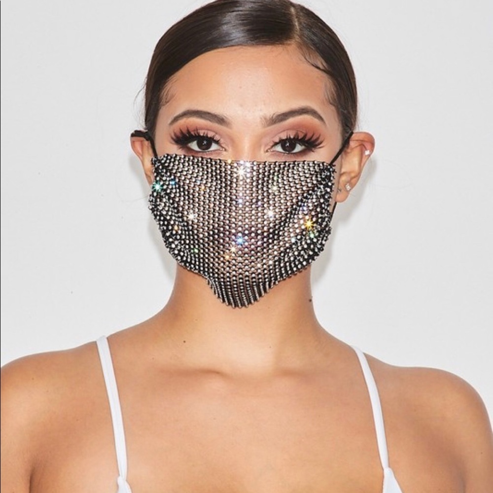 the Black Ice Glam Face Mask